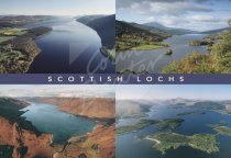 Scottish Lochs Comp Postcard