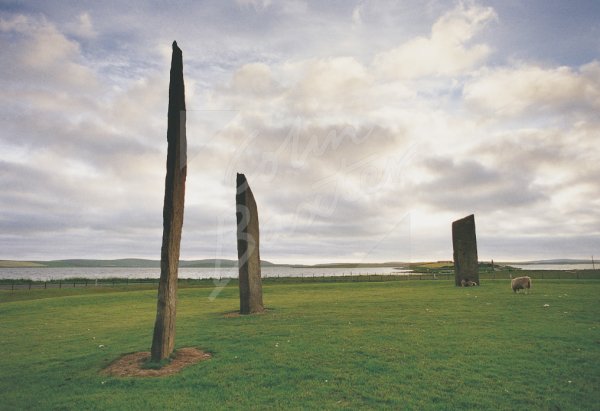 Stones of Stenness, Mainland, Orkney Postcard