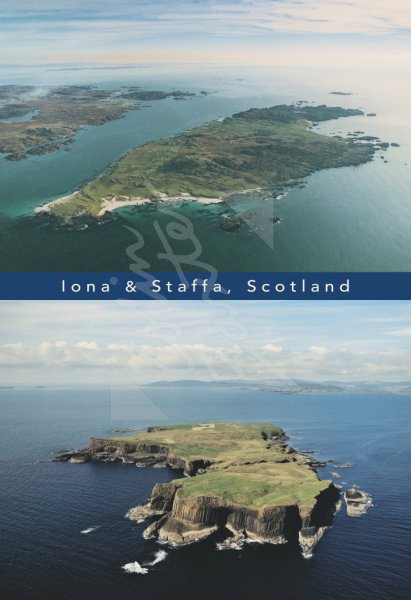 Iona & Staffa, Inner Hebrides Postcard