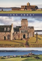 Iona Abbey, Iona Comp Postcard