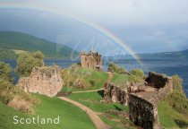 Urquhart Castle & Loch Ness 5 Postcard