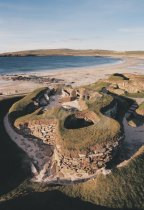 Skara Brae & Bay of Skaill, Mainland, Orkney Postcard