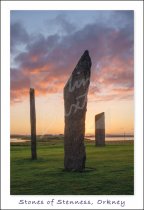 Stones of Stenness, Mainland, Orkney Postcard