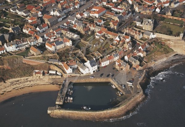 Crail, Fife From Air Postcard