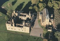 Linlithgow Palace From Air Postcard