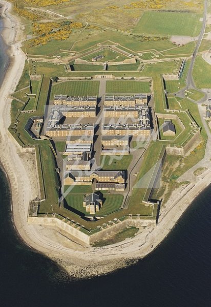 Fort George, Moray Firth From Air Postcard
