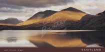 Beinn Sgulaird and Loch Creran, Argyll Postcard