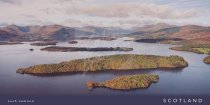 Loch Lomond, Inchailloch & Clairinsh foreground Postcard