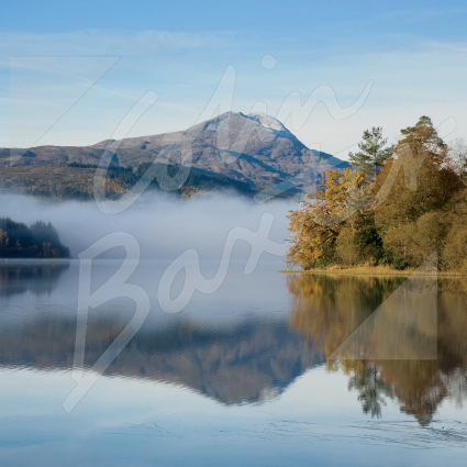 Ben Lomond across Loch Ard Greetings Card