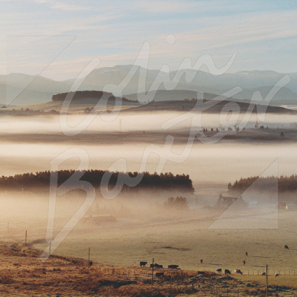Cairngorm Mountains from north Greetings Card