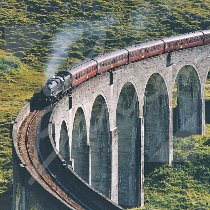Glenfinnan Viaduct Greetings Card