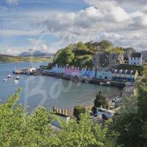Portree Harbour, Isle of Skye Greetings Card