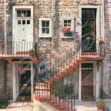 Ramsay Garden, Edinburgh Greetings Card