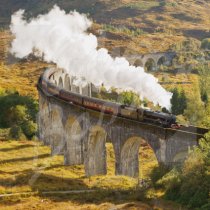 Glenfinnan Viaduct, Lochaber Greetings Card
