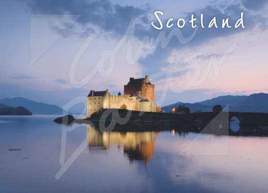 Eilean Donan Castle at dusk, Loch Duich Magnet