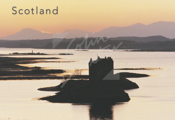 Castle Stalker, Appin, Argyll 2 Postcard