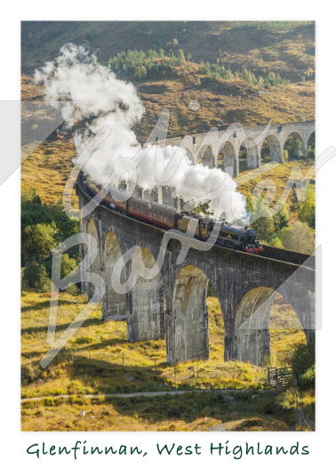 Glenfinnan Viaduct, West Highlands 4 Magnet