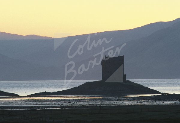 Castle Stalker, Appin, Argyll 1 Postcard