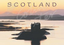 Castle Stalker at dusk, Appin, Argyll Magnet
