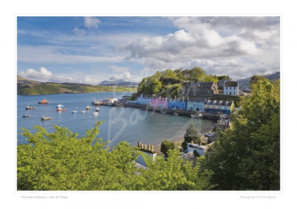 Portree Harbour, Isle of Skye Print