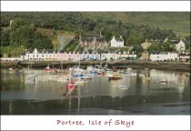 Portree Harbour, Skye Postcard