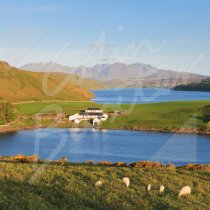 Cuillin Hills & Loch Harport Greetings Card