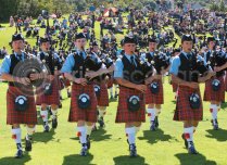 Highland Games Magnet