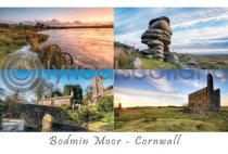 Bodmin Moor, Cornwall Composite Postcard