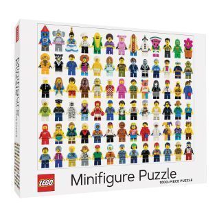 Lego Minifigure 1000 Piece Jigsaw