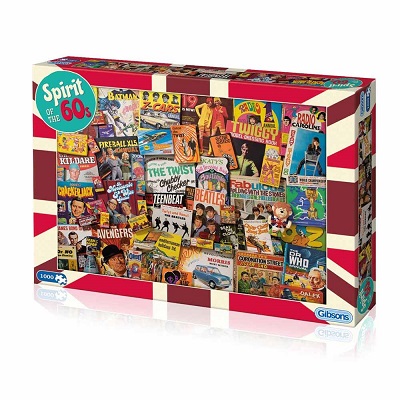 Jigsaw Spirit of the 60s 1000pc