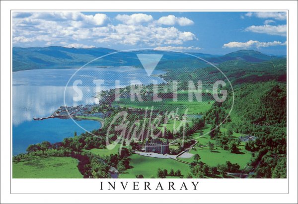 Inveraray, Loch Fyne Postcard