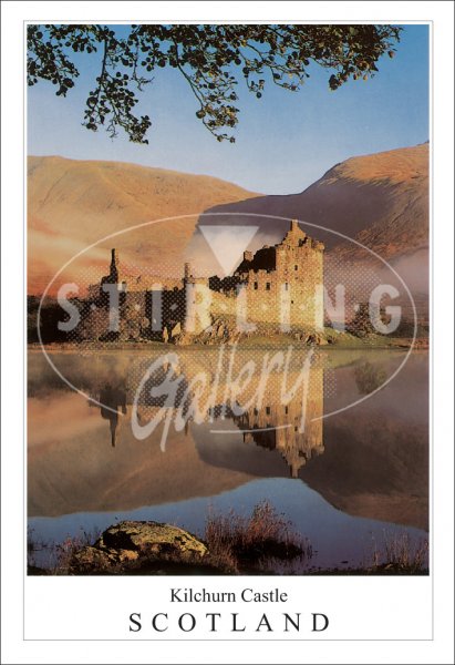 Evening, Kilchurn Castle - Scotland Postcard