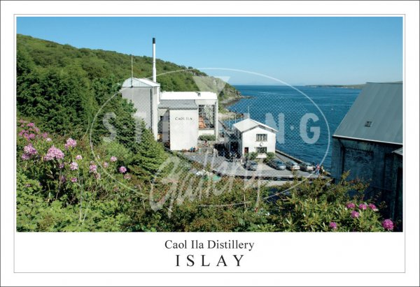Caol Ila Distillery, Islay Postcard