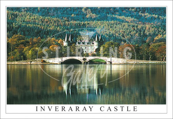 Inveraray Castle, from Garden Sea Loch