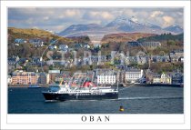 Oban, McCaigs Tower, Ben Cruachan Postcard