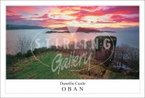 Dunollie Castle, Oban Postcard