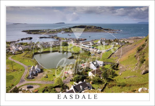 Easdale, Isle of Seil Postcard