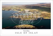Port Ellen, Aerial view, Isle of Islay Postcard
