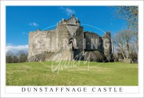 Dunstaffnage Castle Postcard