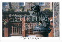 Greyfriars Bobby - Edinburgh, Bobbys Bar Postcard