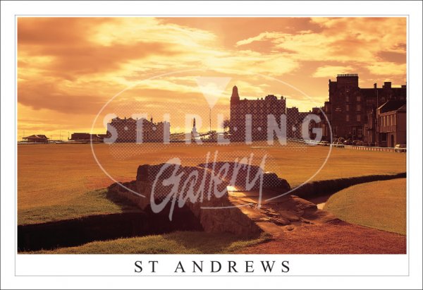 Old Course, St Andrews, Dawn Postcard