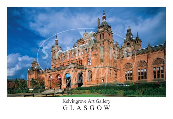 Kelvingrove Art Gallery & Museum - Glasgow Postcard