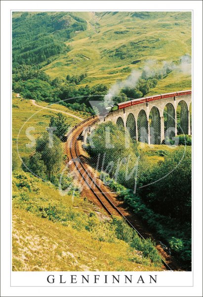 Glenfinnan Viaduct Postcard