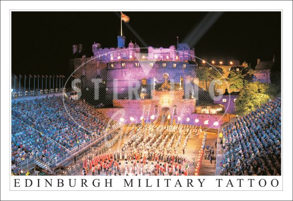 Edinburgh Military Tattoo Postcard