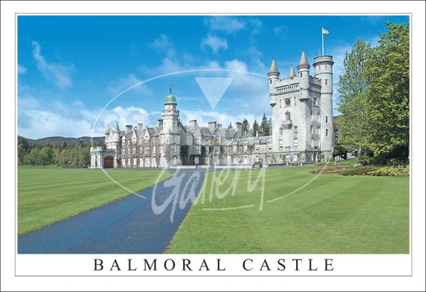 Balmoral Castle, Summer Postcard