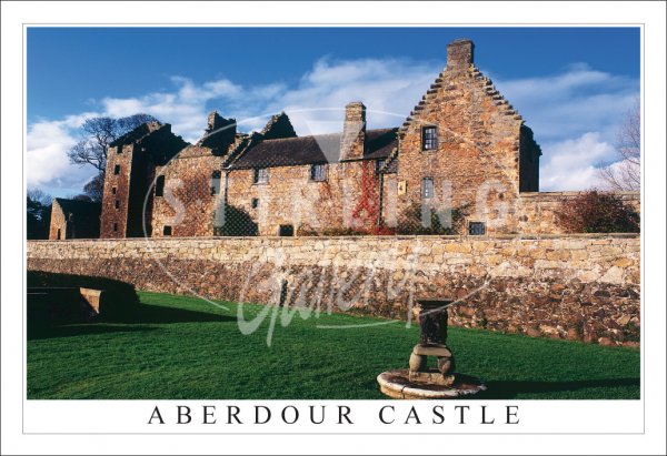 Aberdour Castle Postcard