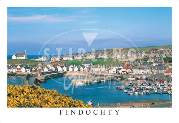Findochty, Harbour Village Postcard