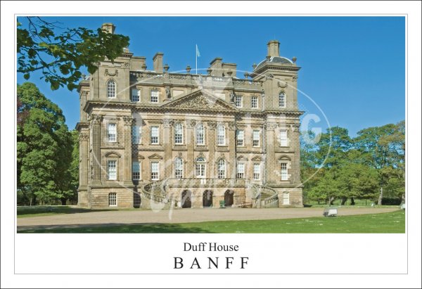 Duff House - Banff Postcard