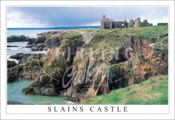 Slains Castle Postcard