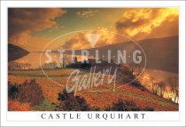 Urquhart Castle, Dawn Postcard